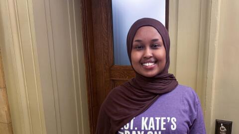 Nursing student Fartuna Ahmed, Minneapolis