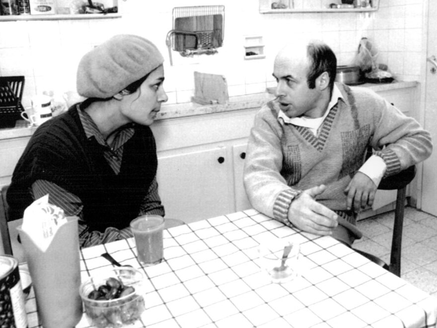 Natan Sharansky and his wife, Avital, in Jerusalem, shortly after his release from the Soviet Union in 1986.