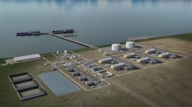 a proposed LNG facility