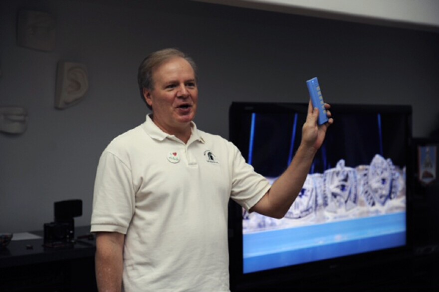 Using a five-point grading scale with the clickers, the 23 voting faculty members rated each commercial based on creativity, production and overall quality.