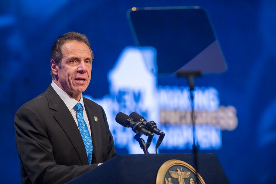 Gov. Andrew Cuomo delivers his State of the State speech Jan. 8.