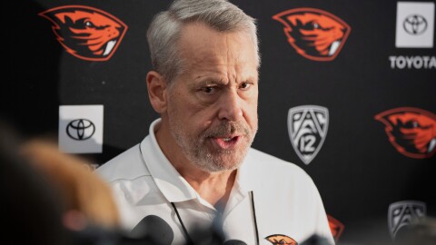 Oregon State athletic director Scott Barnes 