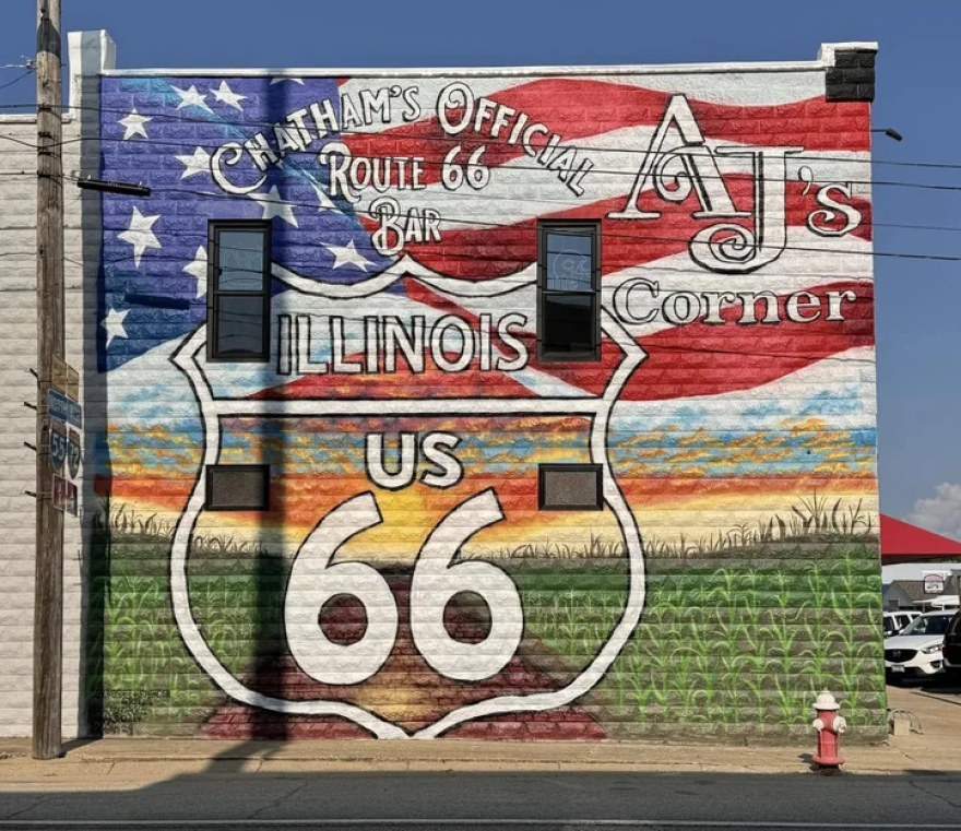 AJ's Corner mural