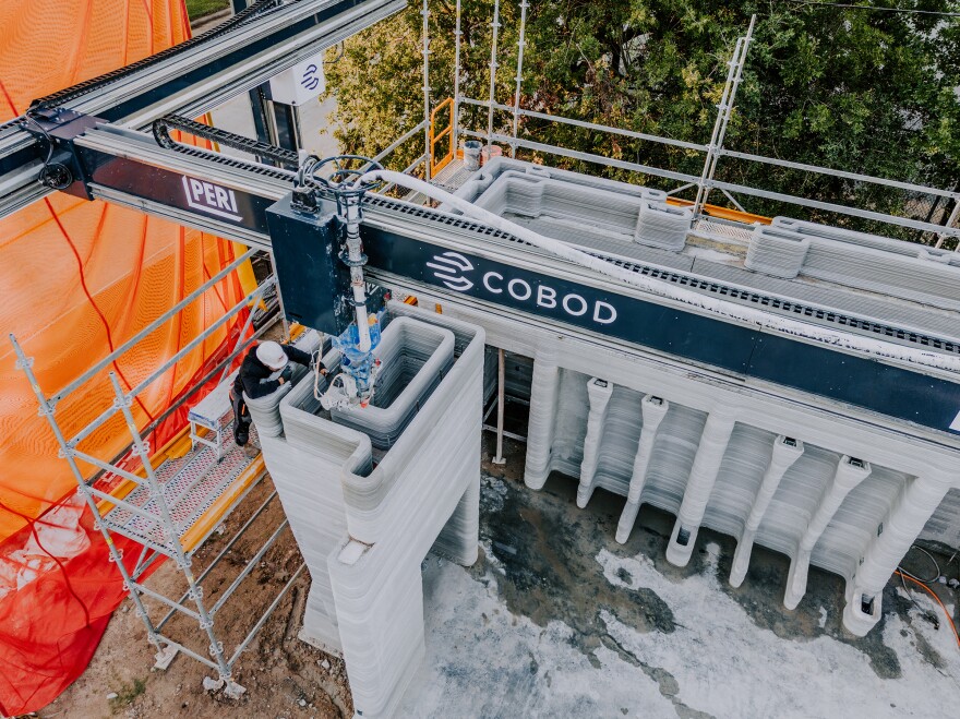 Houston is getting what's believed to be the country's first 3D-printed two-story home.