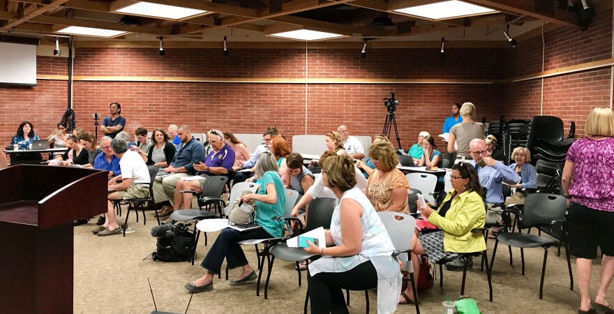 About 50 people came to the Montana Nurses Association panel on Senate health legislation in Helena Thursday