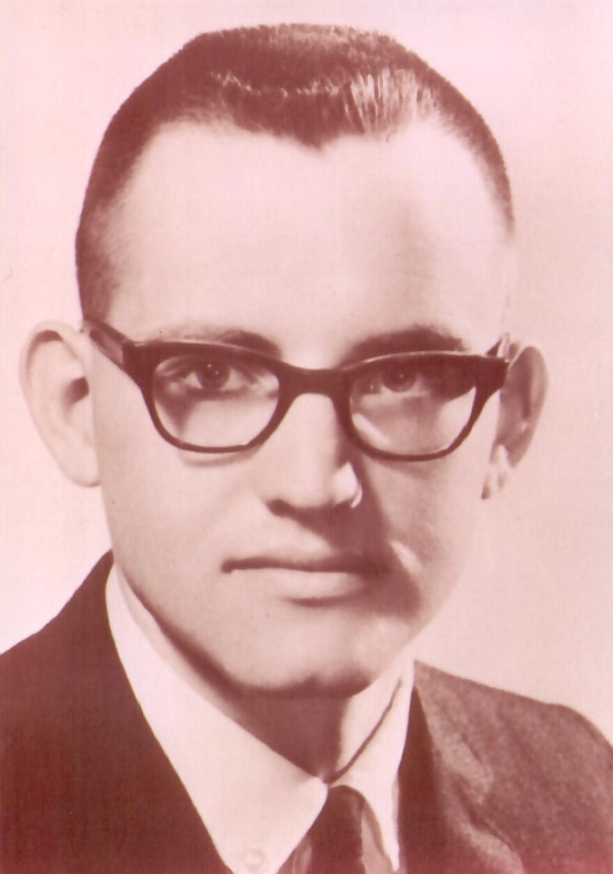 An undated photo of the young Reverend Bruce Klunder, a Presbyterian minister who worked with several civil-rights groups in Cleveland in the early 1960s and soon became well-known for his approach and leadership, especially in his role with the local chapter of CORE, the Congress on Racial Equality. He was originally born in Colorado and received his divinity degree from Yale Divinity School.