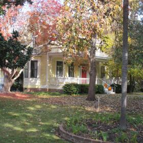 The Chapman mansion is just off Park Avenue here in Chico, Calif.