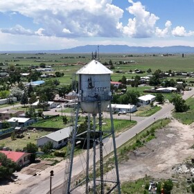 Last year, the town of Estancia, N.M., asked residents to conserve water because its wells were not producing adequately.