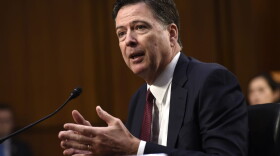 Former FBI Director James Comey testifies before the Senate Intelligence Committee on Capitol Hill in Washington, D.C., June 8, 2017. (Saul Loeb/AFP/Getty Images)