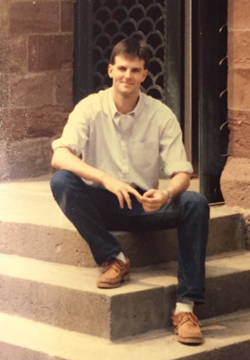 Michael Braig poses for a photo in Frankfurt, Germany. He succumbed to AIDS in 1991.