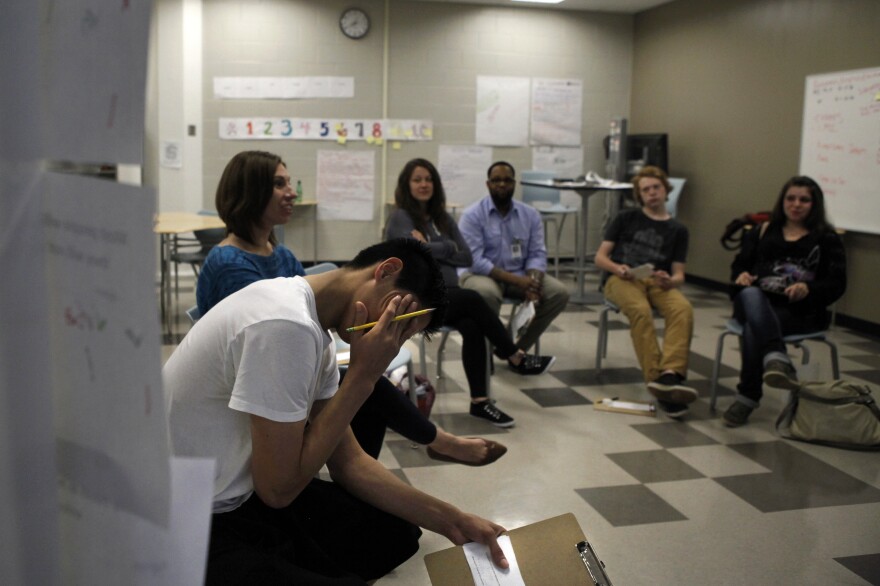 A big perk at Scavo is its small classes. The teacher-to-student ratio is around 1-to-14.