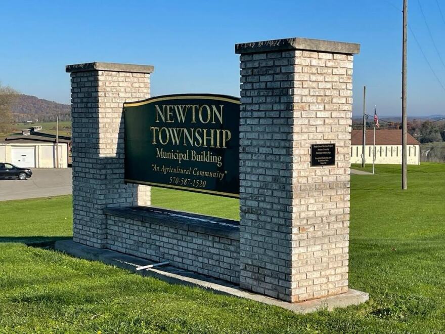 Newton Township Municipal Building.