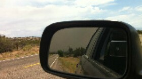 Rearview Mirror, Driving Away From Los Alamos