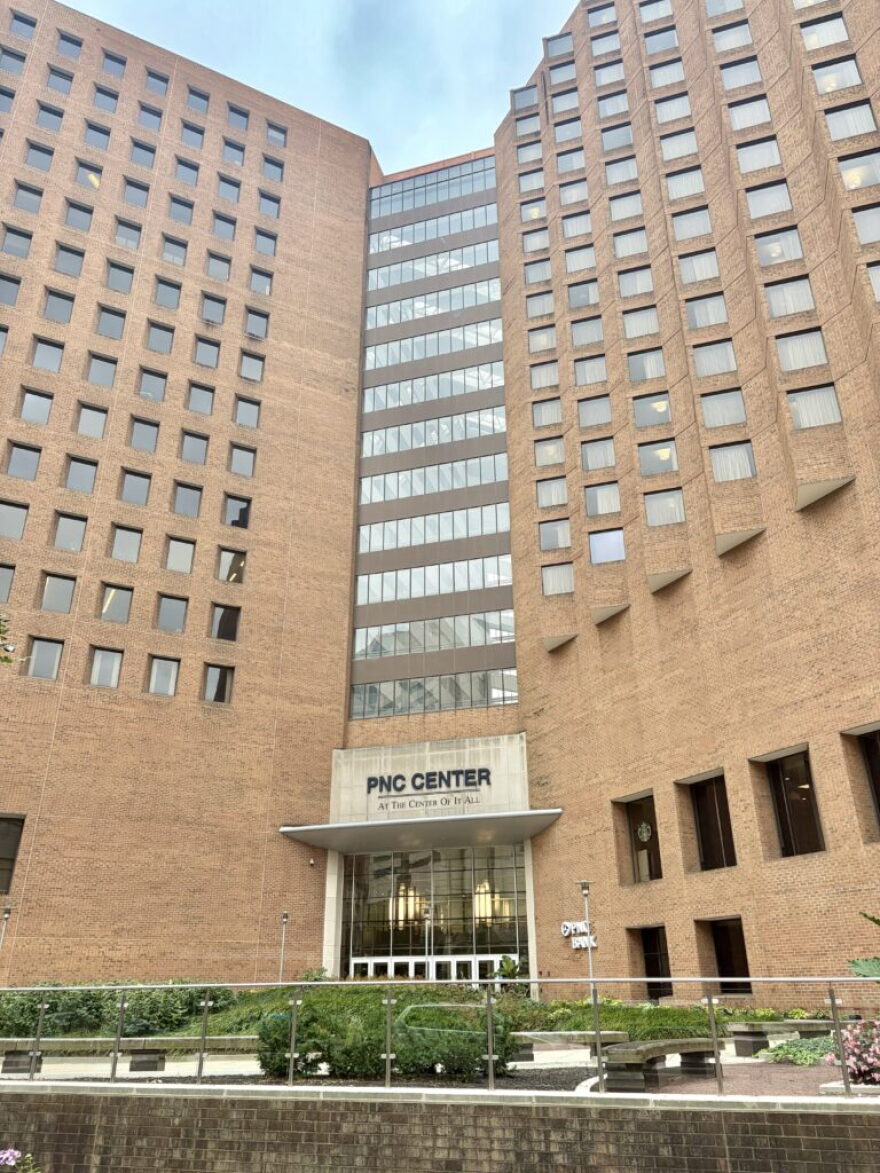 The agencies currently have separate offices in the PNC Center in downtown Indianapolis, pictured on Tuesday, Sept. 22, 2026.