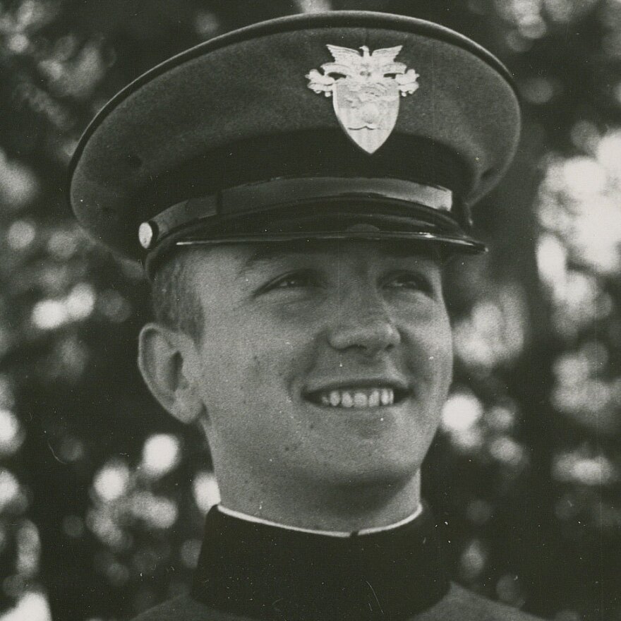 Laurel's father as a young West Point cadet.