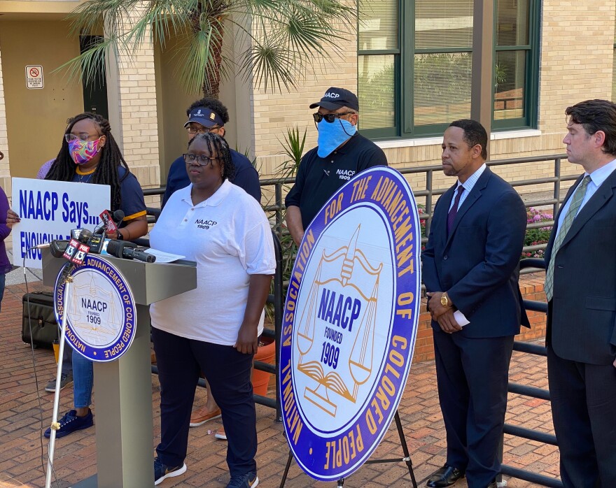 NAACP press conference