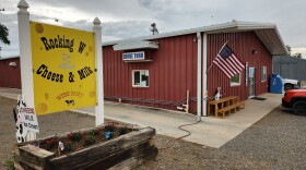 Rocking W Cheese and Milk on HWY 348 west of Olathe, Colorado