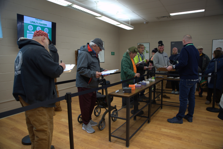 Some of Kentucky's first patients to receive medical cannabis visited The Post Dispensary in Beaver Dam in Dec. 2025.