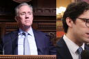Connecticut Governor Ned Lamont (D) and State Senator Ryan Fazio (R-Greenwich)