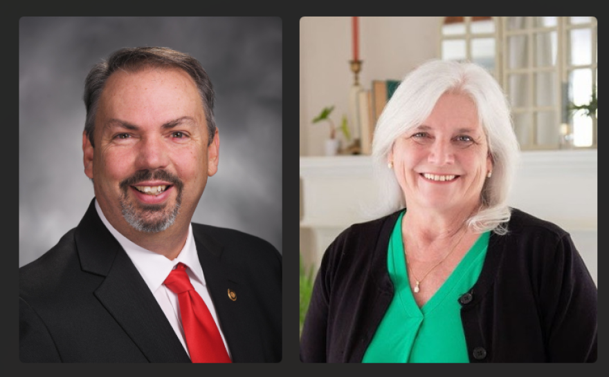 Missouri Representative Jamie Gragg and Julia Curran, candidates for Missouri House District 140 on the November 3, 2026, ballot.