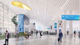 The Charlotte-Douglas Airport is planning a huge expansion of its lobby at a cost of more than $500 million. The project will be partially funded by passenger fees.