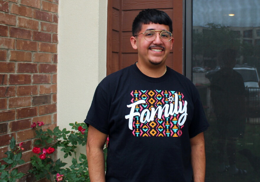Andres Mendoza is a junior at the University of Texas at San Antonio. He works full time and attends college part time.
