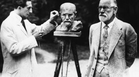 Sigmund Freud, father of psychoanalysis, poses for sculptor Oscar Nemon, 1931, in Vienna. (AP Photo)