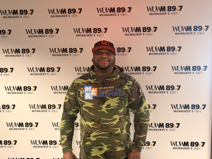 Vaun Mayes visited the WUWM studios to talk about the documentary "Heavy Is The Crown."