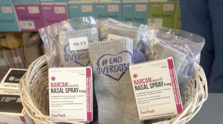 Doses of the overdose reversal drug Narcan. Backers of an initiative to decriminalize drug possession and redirect marijuana revenue to treatment programs say getting addiction issues out of the criminal justice system could reduce overdoses and connect people with more resources.