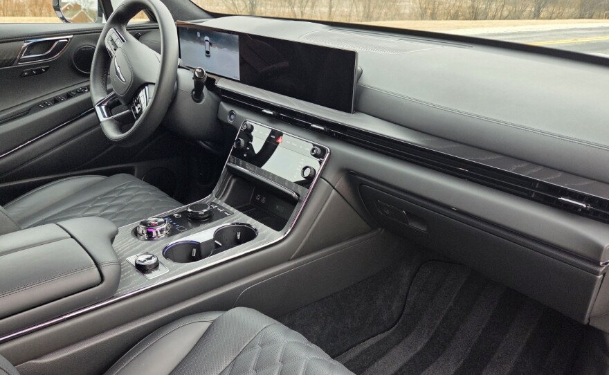 2026 Genesis GV80 Coupe 3.5T E-SH MHEV Prestige Black AWD interior