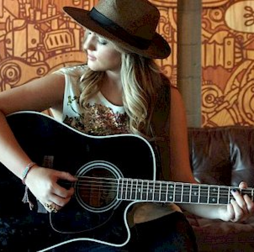 Chattanooga singer-songwriter Courtney Holder performed recently via live stream for SoundCorps
