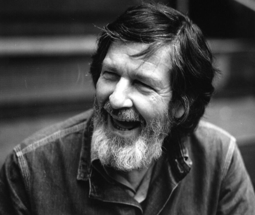 American composer, pianist and writer John Cage (1912-1992), photographed on May 22, 1972.