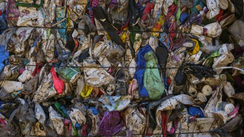 The United States contributes 34 billion pounds of used textiles to landfills each year.
