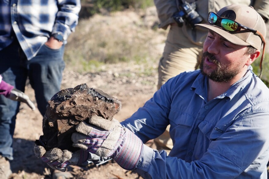 Archeologist Charles Koenig has excavated and analyzed ancient earth ovens, sites where Indigenous people slow-roasted agaves and other foods. He’s also built earth ovens and baked the plants himself.