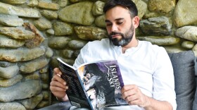 Author Andrew Aydin reads "Islands in a Sky," a graphic novel anthology of Hurricane Helene survivor stories.