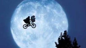 Elliott and E.T.'s flight to the forest.