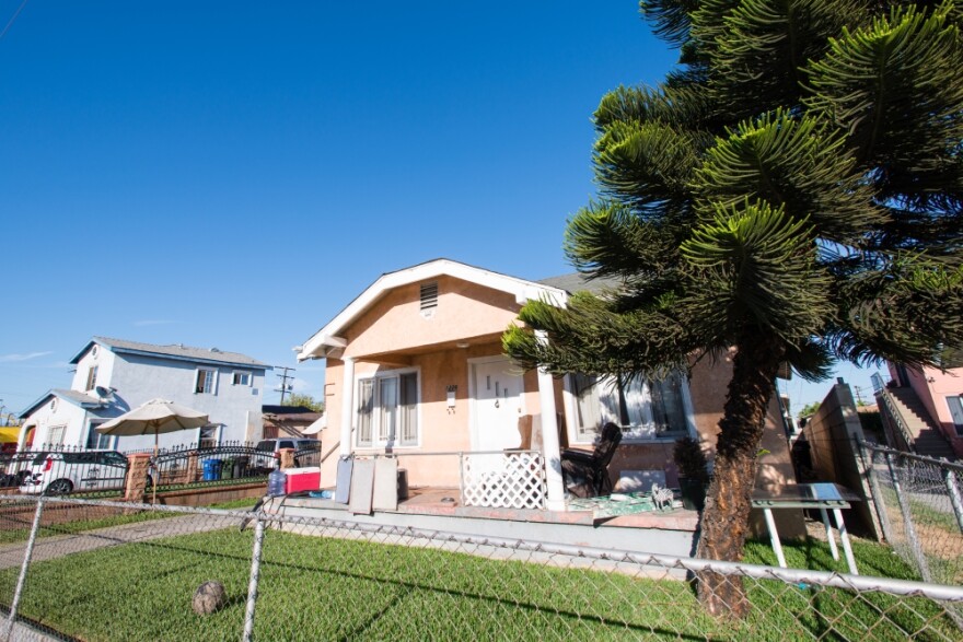 State workers tested the soil at the Dominguez house and found that it was so contaminated the grass had to be replaced.