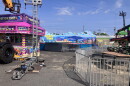 Filming equipment at Keansburg Amusement Park, the set of "Grown-Ups 3".