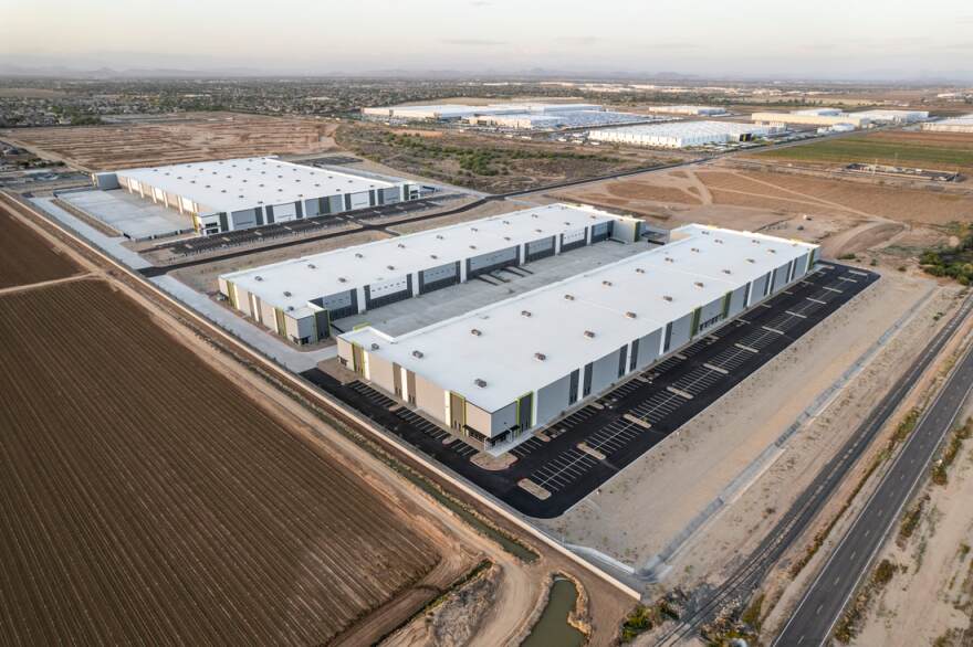 A digital imagining of the new ERMCO facility in Waddell, Arizona