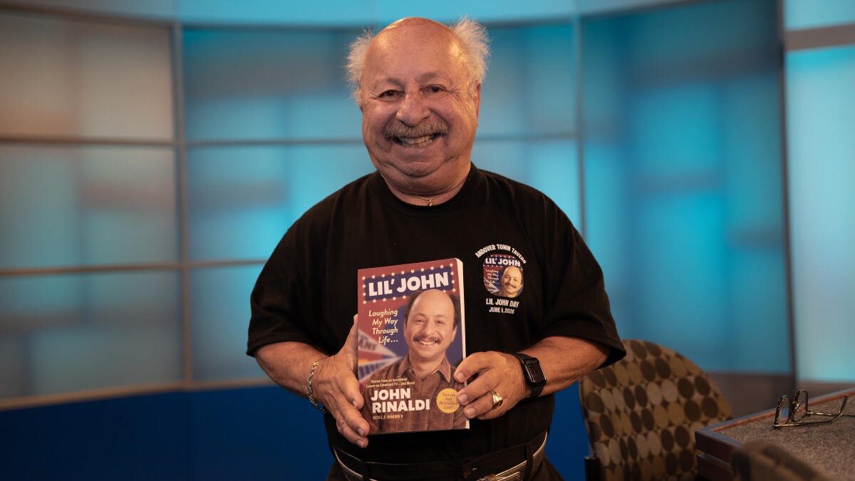 Lil' John Rinaldi adds author to his resume as a TV legend and jeweler
