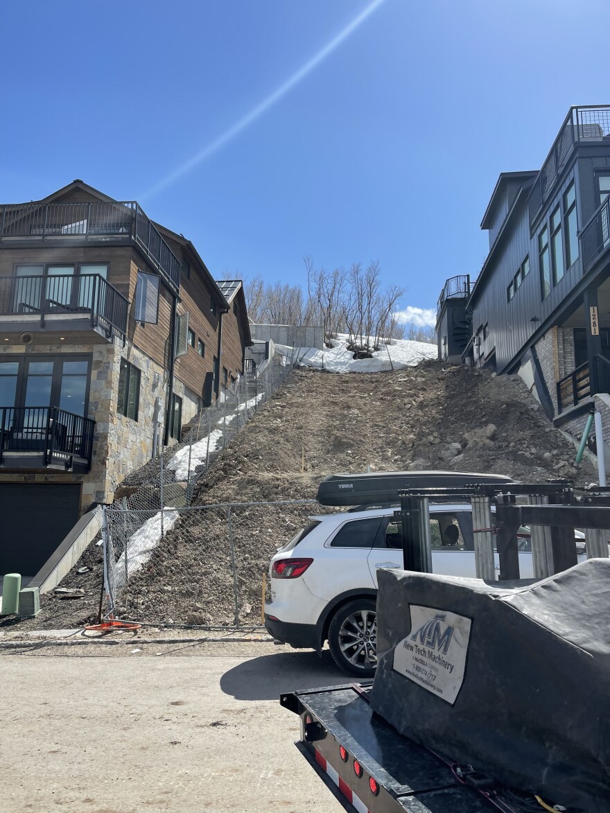 Landslide reported in Old Town Park City Saturday, no injuries