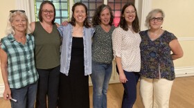 Vermont midwives and doulas are at work trying to open the state's first freestanding birth center. From left to right: Vicki Rich, Heidi Riendeau, Alison Fischman, Erinn Mandeville, Lindsay Lachant, and Mary Lou Kopas.
