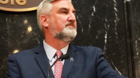Gov. Eric Holcomb said he hopes people will remember his calm, steady approach to leadership.
