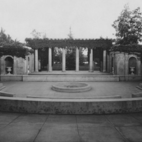 The Greek Theatre at Beale Park in Bakersfield, built in 1908.