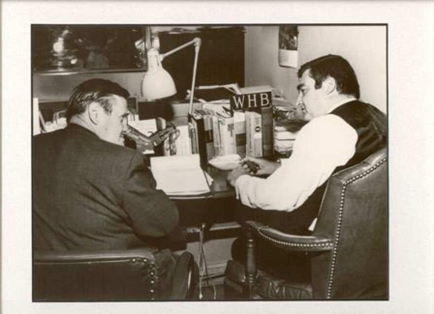 Walt with J.D. Salinger