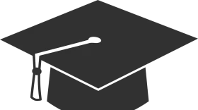 High school cap
