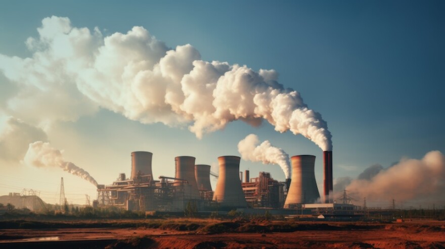 According to the CDC, climate change driven by greenhouse gas emissions can cause respiratory and cardiovascular disease, injuries, and premature deaths related to extreme weather events. (Adobe Stock)