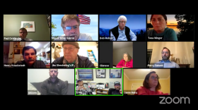 At a meeting Monday, Craig Wortham of Alyeska Tire asked the Kenai City Council to pass a city-wide mask mandate. He said it's been difficult to enforce a mask requirement at his stores without support from the city or state. (Screenshot from Kenai Council)