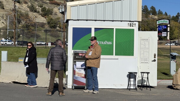 Yellowstone County Drive Up Ballot Drop off at Metrapark