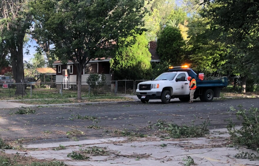 Am News Brief School Closures Power Outages Clean Up Kuer